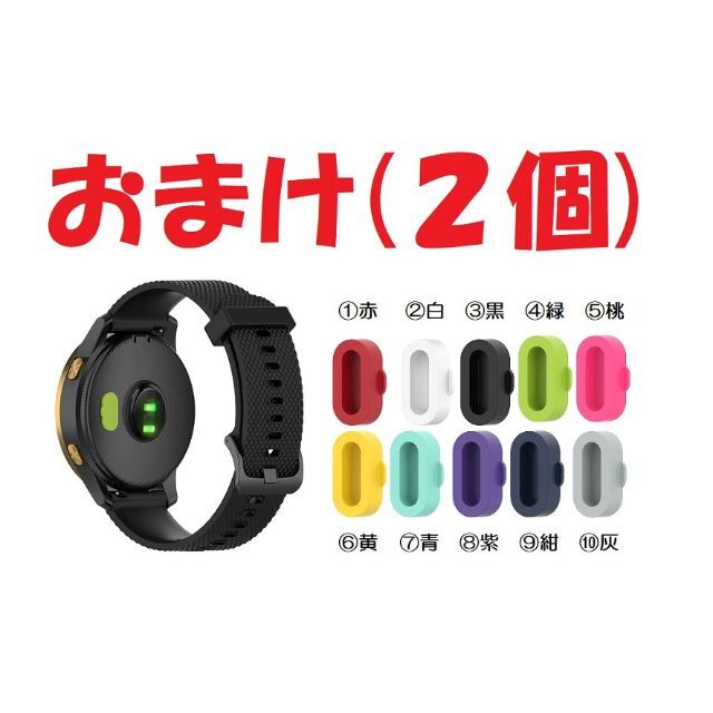 黒 GARMIN Type-C用 Type-B 充電 アダプタ ブラック！ メンズの時計(腕時計(デジタル))の商品写真