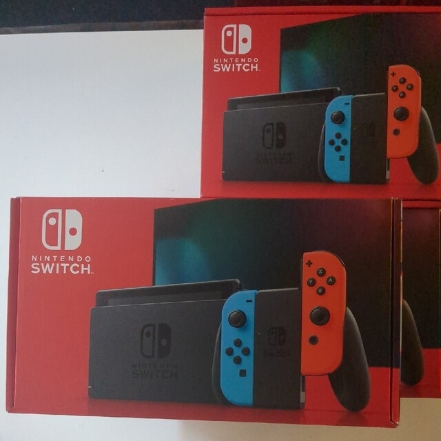4台セット　Nintendo Switch JOY-CON　ネオン