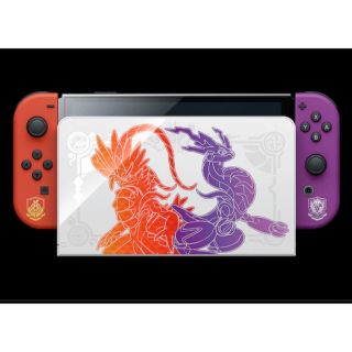 ニンテンドースイッチ(Nintendo Switch)のポケモンエディション スカーレット バイオレット Switch スイッチ(家庭用ゲーム機本体)