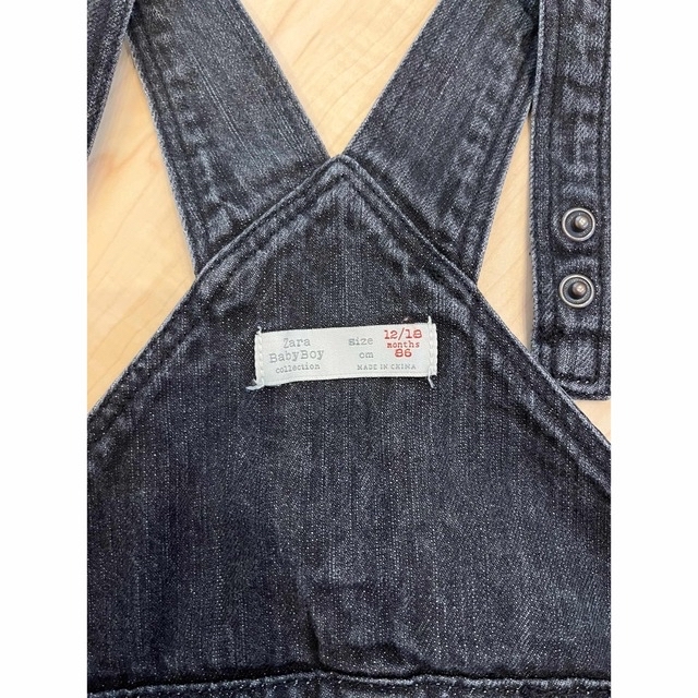 ZARA Baby デニム オーバーオール サロペット 美品 ZARA BABY サロペット オーバーオール 86cm 18-24ザラ