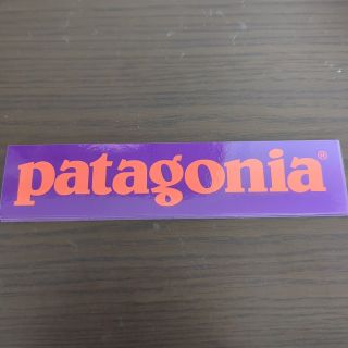 パタゴニア(patagonia)の(縦4.4cm横19.7cm)patagonia パタゴニア　公式　ステッカー(その他)