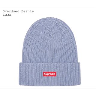 シュプリーム(Supreme)のOverdyed Beanie Slate(ニット帽/ビーニー)