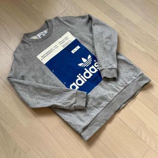 アディダス(adidas)のアディダスオリジナルス　トレフォイル　スウェットトレーナー　グレー　O(スウェット)