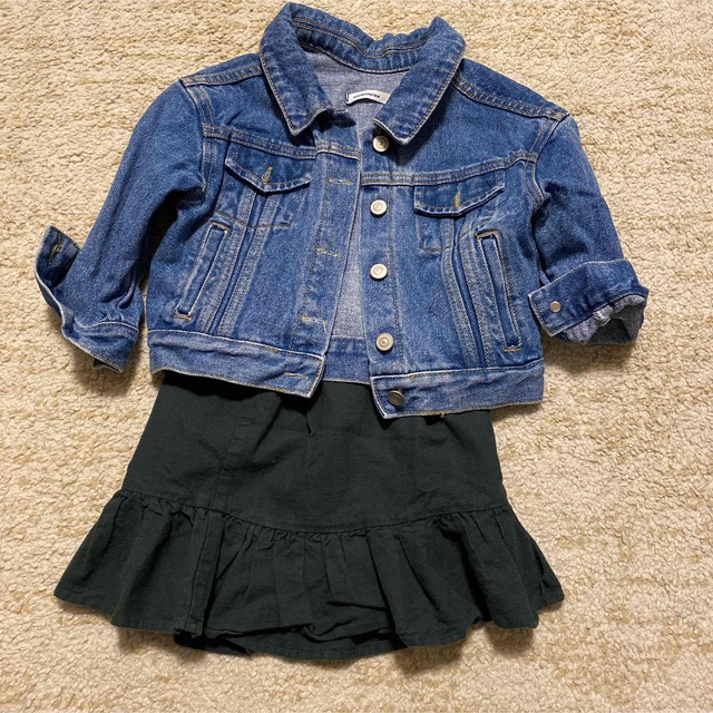 韓国子供服　cotton mill キッズ　スカート　90 キッズ/ベビー/マタニティのキッズ服女の子用(90cm~)(スカート)の商品写真