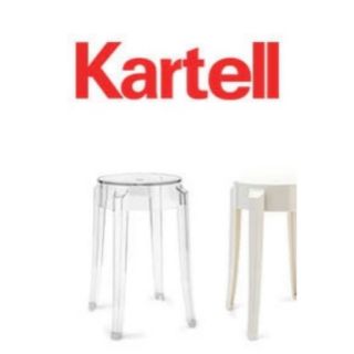 カルテル(kartell)のカルテル Kartell スツール　クリア　シンプル(スツール)