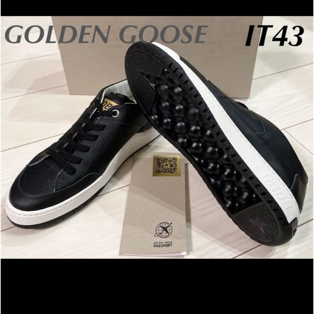 【新品】GOLDEN GOOSE (ゴールデングース)  ブラック 43 2