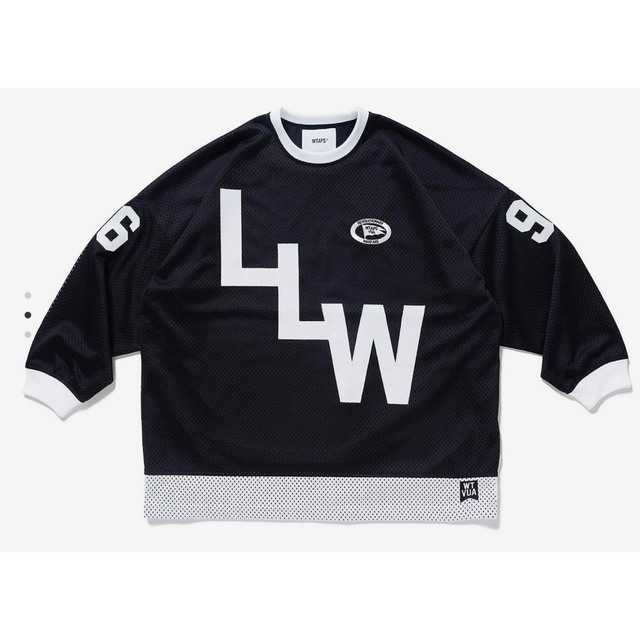 W)taps(ダブルタップス)のWTAPS 22aw NETMINDER LS POLY LLW BLACK メンズのトップス(Tシャツ/カットソー(七分/長袖))の商品写真