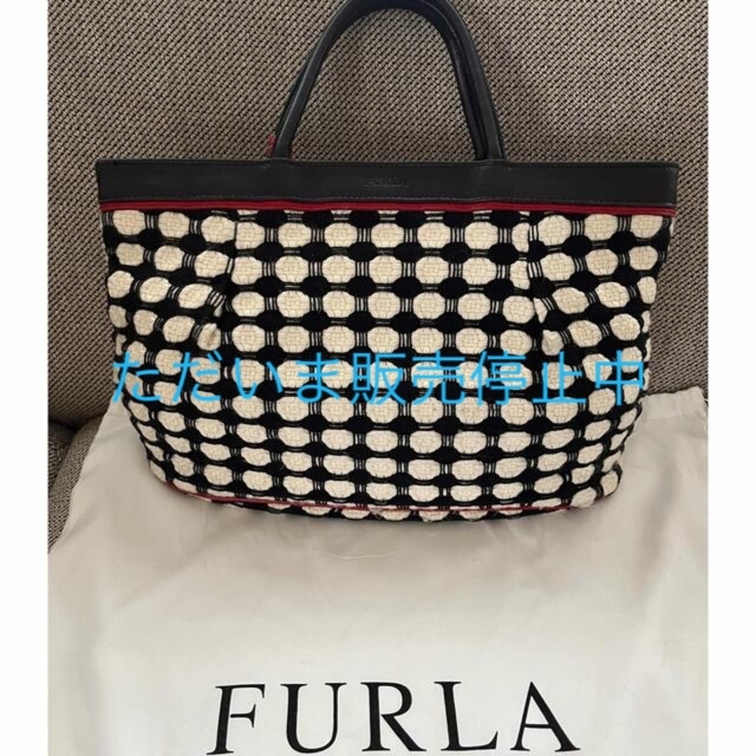 【FURLA】ウールトートバッグ