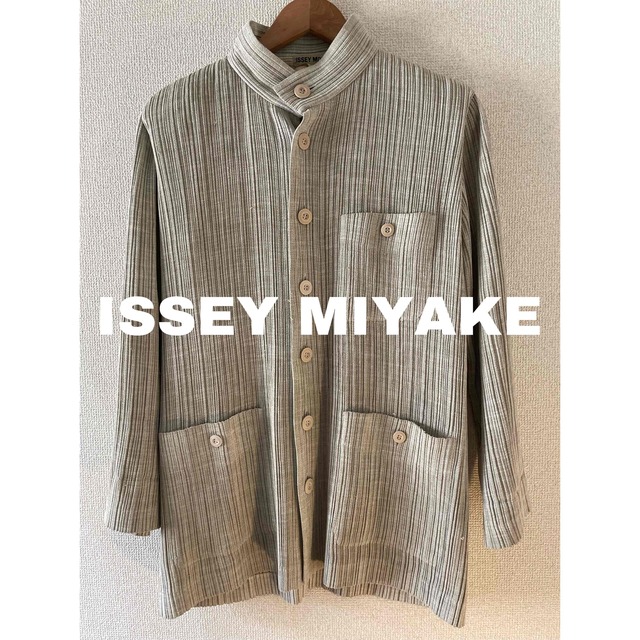 ISSEY MIYAKE - ISSEY MIYAKE イッセイミヤケ　プリーツジャケット　テーラード
