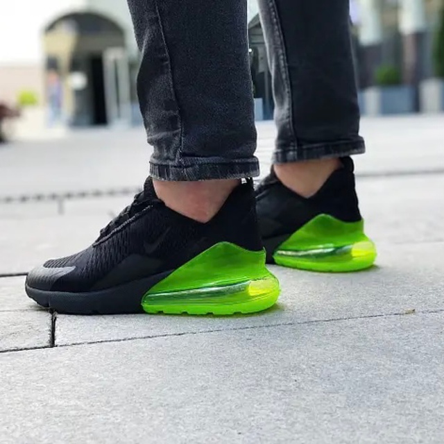 ◆ nike airmax 270 ナイキ エアマックス ブラック ボルト ◆ 1