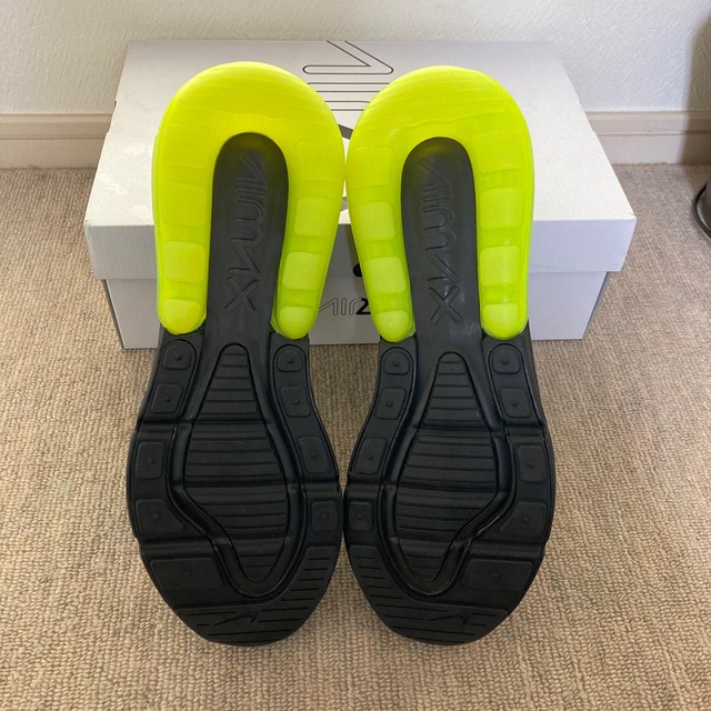 ◆ nike airmax 270 ナイキ エアマックス ブラック ボルト ◆ 8