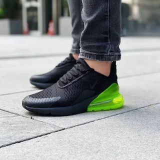 ナイキ(NIKE)の◆ nike airmax 270 ナイキ エアマックス ブラック ボルト ◆(スニーカー)