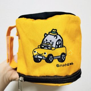 【新品】ハットにゃん　ロールペーパーケース(ティッシュボックス)