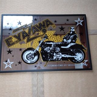 ヤザワコーポレーション(Yazawa)の矢沢永吉★カッコいいパブミラー★新品(ミュージシャン)