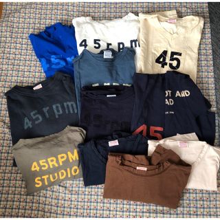 45rpm Tシャツ10枚トレーナー1枚 おまとめ