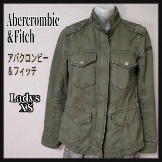 アバクロンビーアンドフィッチ(Abercrombie&Fitch)のAbercrombie＆Fitch レディース ミリタリージャケット XSサイズ(ミリタリージャケット)