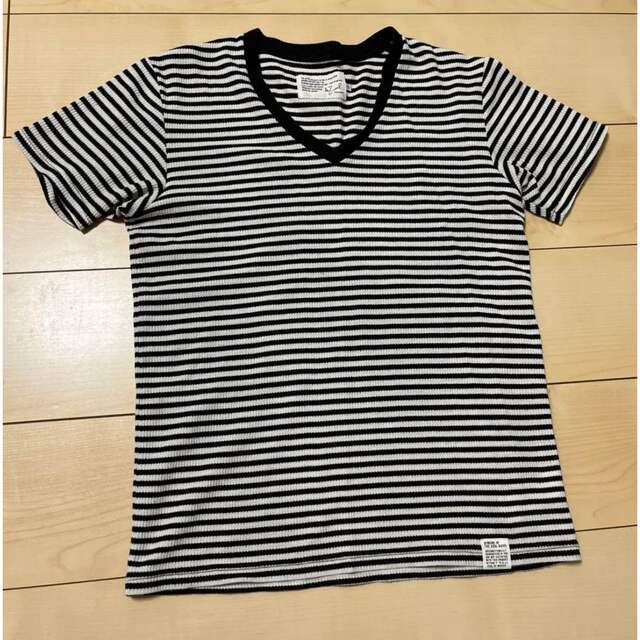 AZUL by moussy(アズールバイマウジー)のメンズ　アズール　Tシャツ　半袖　ボーダー メンズのトップス(Tシャツ/カットソー(半袖/袖なし))の商品写真