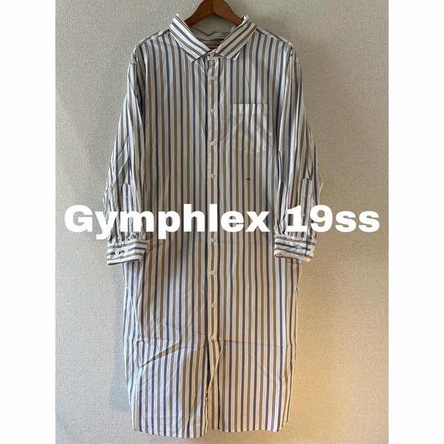 Gymphlex ジムフレックス　19ss ロングワンピース　シャツワンピース