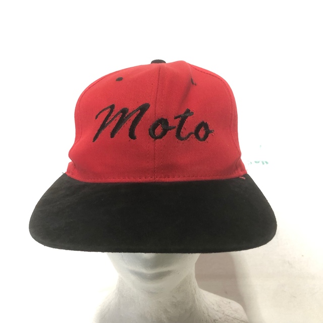 ART VINTAGE(アートヴィンテージ)の80s 90s KC cap スウェードビル 2トーン キャップ 帽子 企業物 メンズの帽子(キャップ)の商品写真