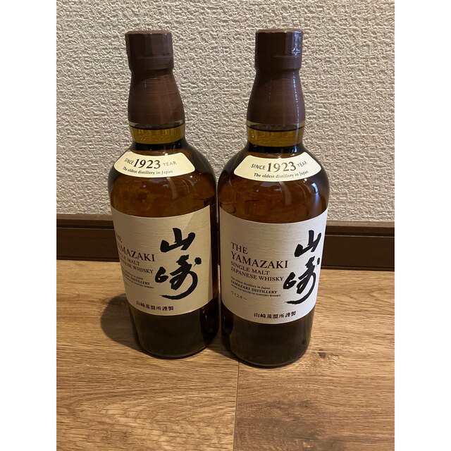 サントリー(サントリー)のサントリー 山崎 シングルモルト ウイスキー 43度 700ml 食品/飲料/酒の酒(ウイスキー)の商品写真