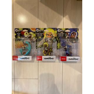 ニンテンドウ(任天堂)の新品未開封　スプラトゥーン3　amiibo 3体セット(ゲームキャラクター)