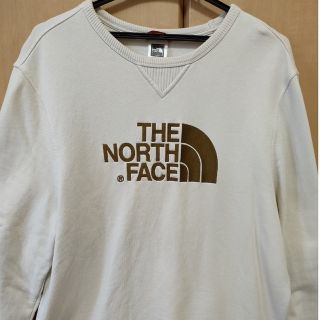 ザノースフェイス(THE NORTH FACE)のノース希少カラー！クリーム色のスウェット！！(スウェット)