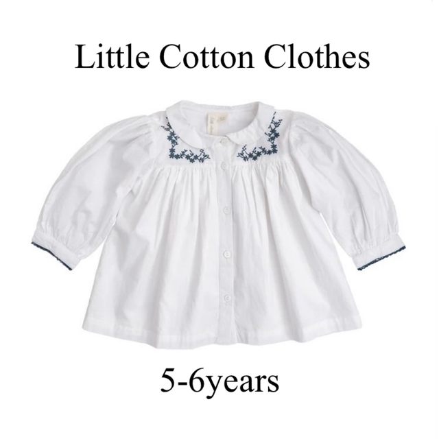 Caramel baby&child (キャラメルベビー&チャイルド)のlittle cotton clothes リトルコットンクローズ　ブラウス キッズ/ベビー/マタニティのキッズ服女の子用(90cm~)(ブラウス)の商品写真