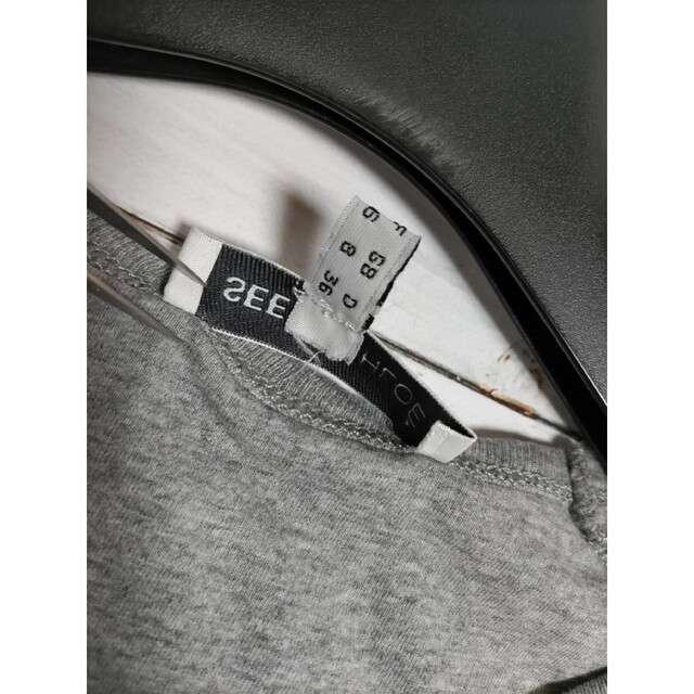 SEE BY CHLOE(シーバイクロエ)のSEE BY CHLOE 七分袖Tシャツ パフスリーブ レディースのトップス(カットソー(長袖/七分))の商品写真