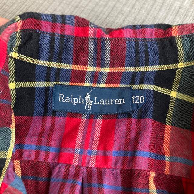 POLO RALPH LAUREN(ポロラルフローレン)の週末価格ラルフローレン120長袖シャツ キッズ/ベビー/マタニティのキッズ服男の子用(90cm~)(ブラウス)の商品写真