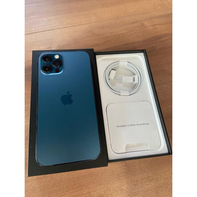 【美品✨】iPhone 12pro パシフィックブルー 256GB SIMフリー