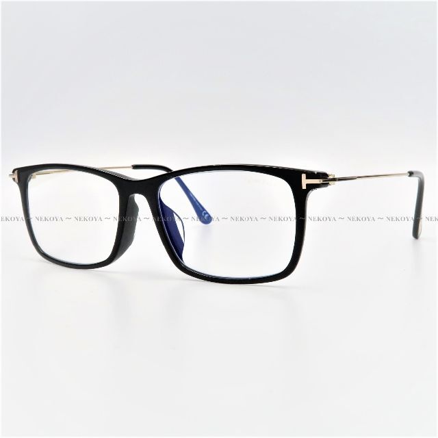 TOM FORD TF5758-F-B 001 メガネ ブルーライトカット 黒