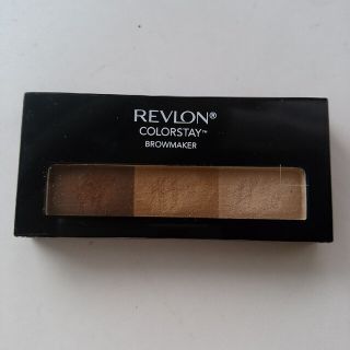 レブロン(REVLON)のレブロンカラーステイブロメーカー　アイブロウ02ライトブラウン(パウダーアイブロウ)