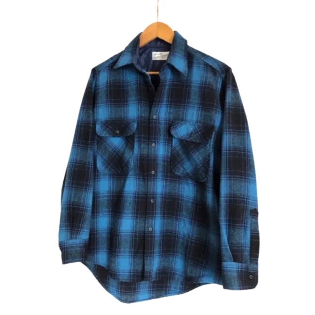 希少シアーズSears Roebuck Flannel オンブレ ネルシャツ M - シャツ