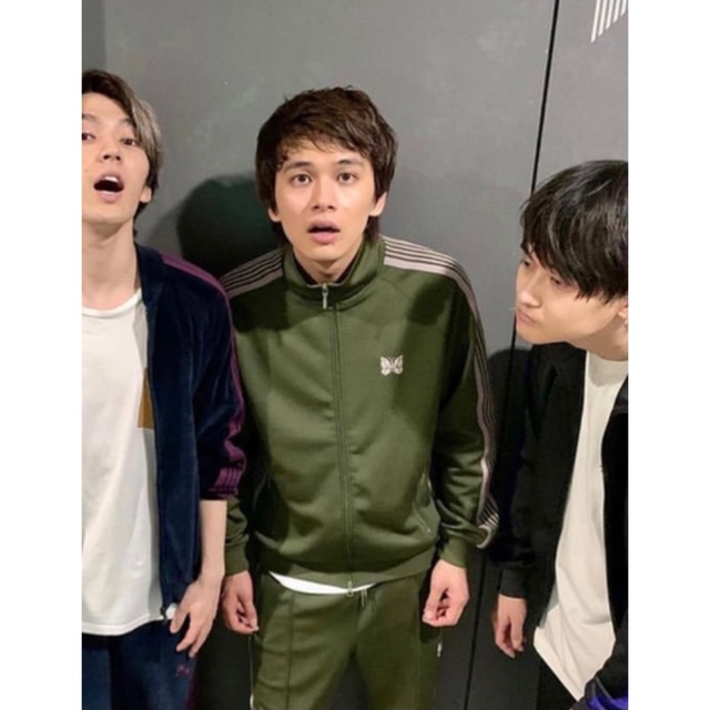 Needles(ニードルス)のNeedles Track Jacket 20aw Olive メンズのトップス(ジャージ)の商品写真