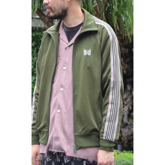 Needles(ニードルス)のNeedles Track Jacket 20aw Olive メンズのトップス(ジャージ)の商品写真