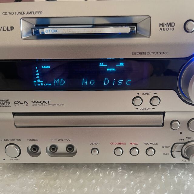 ONKYO X-N7TX CD/MD チューナーアンプスピーカーセット　品