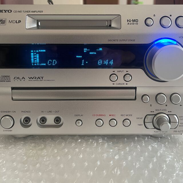 ONKYO X-N7TX CD/MD チューナーアンプスピーカーセット　品