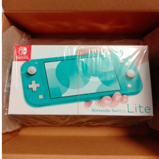 ニンテンドースイッチ(Nintendo Switch)の新品　未開封　Nintendo Switch Lite [ターコイズ](家庭用ゲーム機本体)