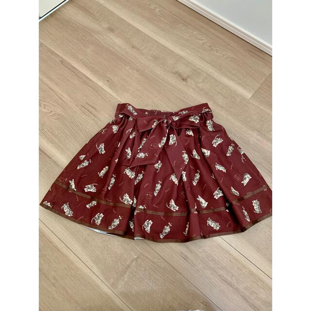 Ank Rouge(アンクルージュ)の猫♡アンクルージュ　リボンスカート レディースのスカート(ミニスカート)の商品写真