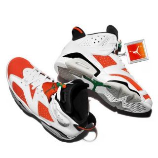 ナイキ(NIKE)のNIKE AIR JORDAN 6 Gato Rade Orange(スニーカー)