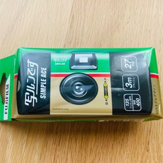 フジフイルム(富士フイルム)のフジカラー 写ルンです シンプルエースSP 27枚撮り(1コ入)(フィルムカメラ)