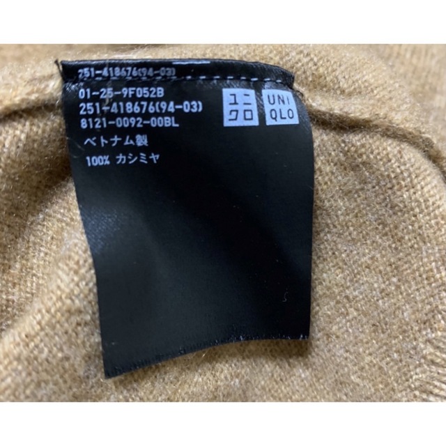 UNIQLO(ユニクロ)のお値下げ★ユニクロ　カシミアセーター　クルーネック レディースのトップス(ニット/セーター)の商品写真