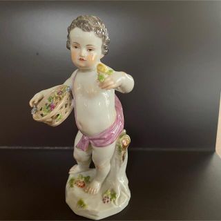 ★希少★ マイセン MEISSEN 羊飼いの少女 羊と婦人フィギュリン 一級品