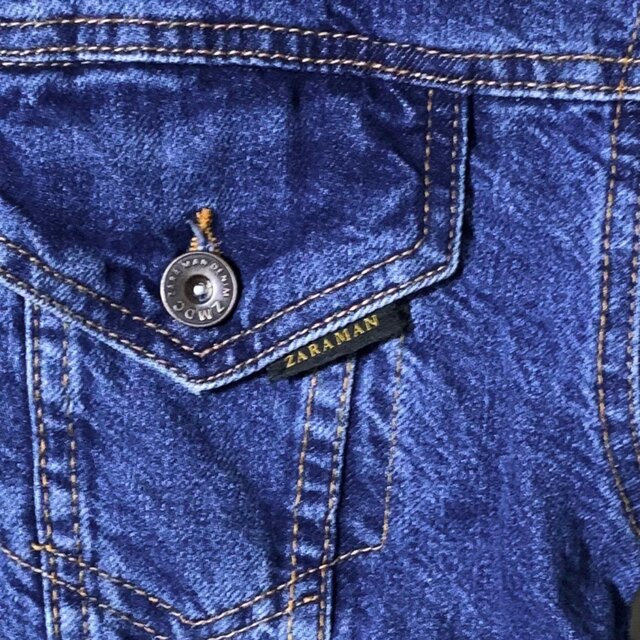 ZARA - ZARA(ESP)1975ビンテージデニムランチジャケットの通販 ZARA - ZARA(ESP)1975ビンテージデニムランチジャケットの通販