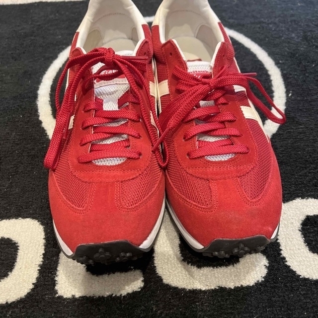 Onitsuka Tiger - オニツカタイガー スニーカー 赤色の通販 by Onitsuka Tiger - オニツカタイガー スニーカー 赤色の通販 by
