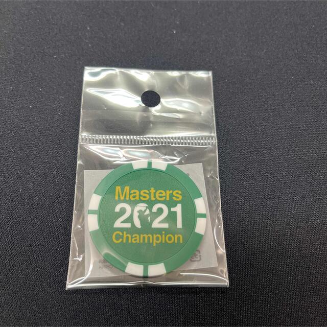 スポーツ/アウトドア2021 Masters Champion ゴルフボールマーカー　新品