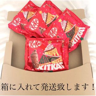 ネスレ(Nestle)のキットカット　ホリデーサンタ　4袋(菓子/デザート)