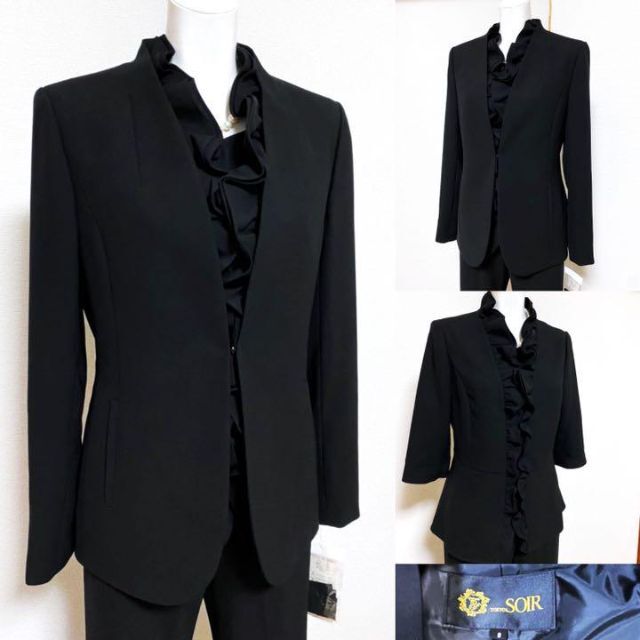 新品未使用】東京ソワール 3点ブラックフォーマル高級喪服礼服 ramsa