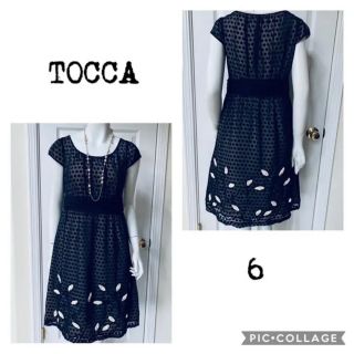 トッカ(TOCCA)のTOCCA ワンピース　size 6(ひざ丈ワンピース)