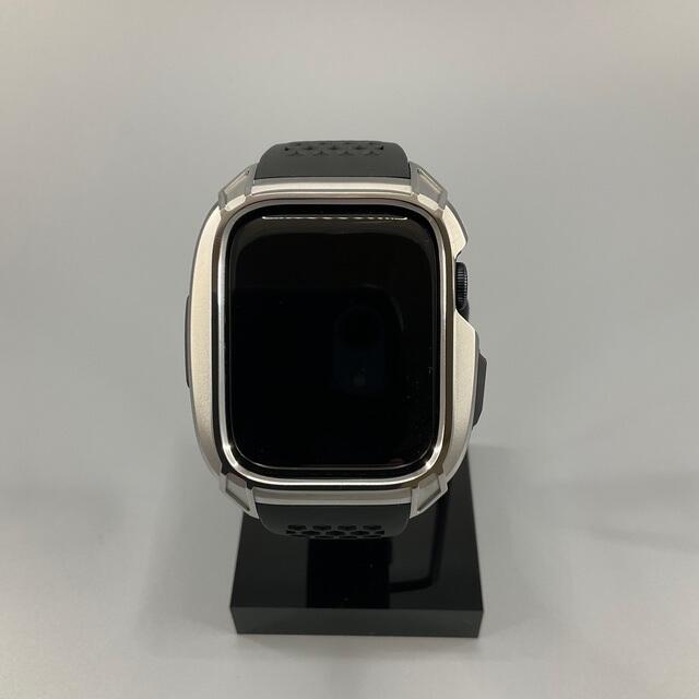 Apple Watch(アップルウォッチ)のApple Watch アップルウォッチカバー　ステンレス ベルト　バンド メンズの時計(金属ベルト)の商品写真